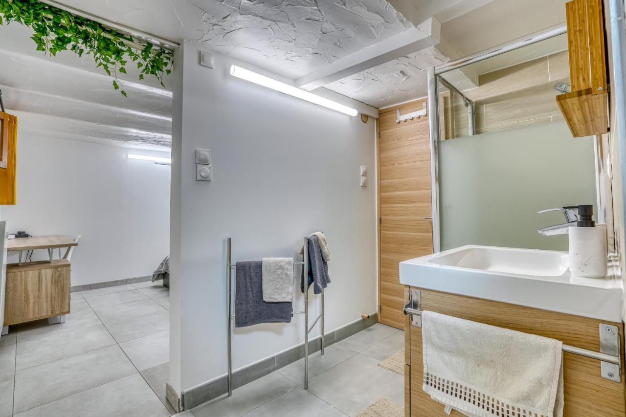 Sous-Sol Amenage 32M2 - Proche Paris Daire Aubervilliers Dış mekan fotoğraf
