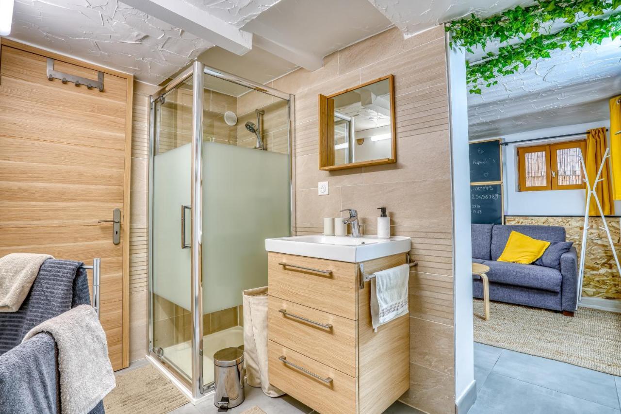 Sous-Sol Amenage 32M2 - Proche Paris Daire Aubervilliers Dış mekan fotoğraf